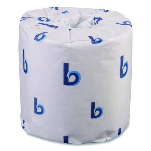 boardwalk - Two-Ply Toilet Tissue, Septic Safe, White, 400 Sheets/Roll, 96 Rolls/Carton