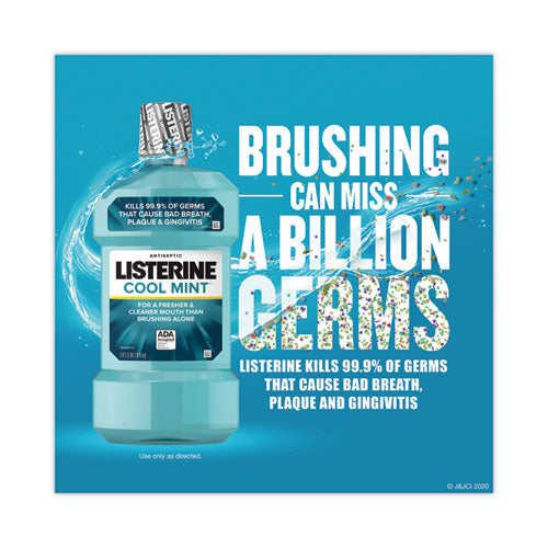 Johnson & Johnson - Listerine Cool Mint Mouthwash, 1 L Bottle