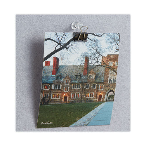 Universal - Binder Clips, Small, Black/Silver, 12/Box