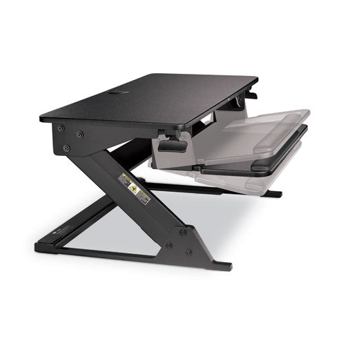 3M - Precision Standing Desk, 35.4" x 22.2" x 6.2" to 20", Black