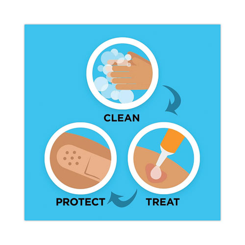 First Aid Only - Mini First Aid To Go Kit, 12 Pieces, Plastic Case