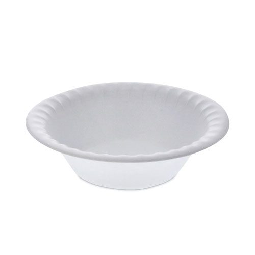 Pactiv Evergreen - Placesetter Satin Non-Laminated Foam Dinnerware, Bowl, 12 oz, White, 1,000/Carton