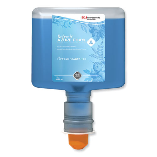SC Johnson - Refresh Foaming Hand Soap Touch Free Cartridge Refill, Fresh Apple Scent, 1.2 L, 3/Carton