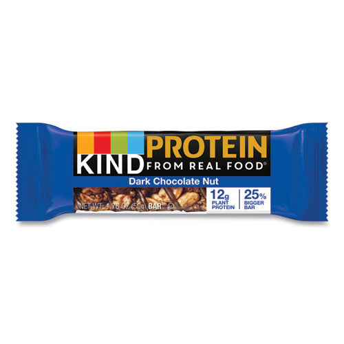 KIND - Protein Bars, Double Dark Chocolate, 1.76 oz, 12/Pack