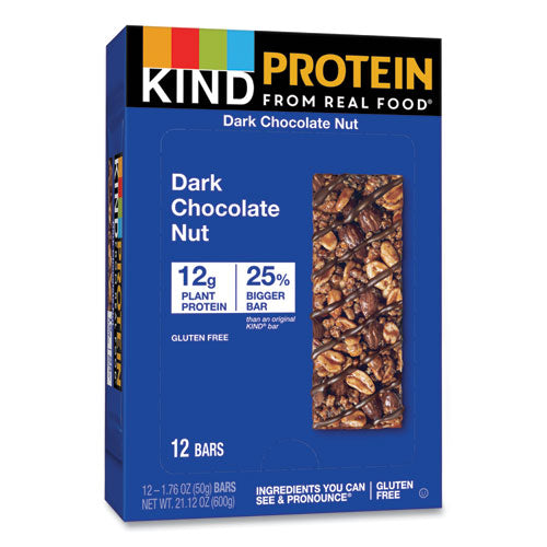 KIND - Protein Bars, Double Dark Chocolate, 1.76 oz, 12/Pack