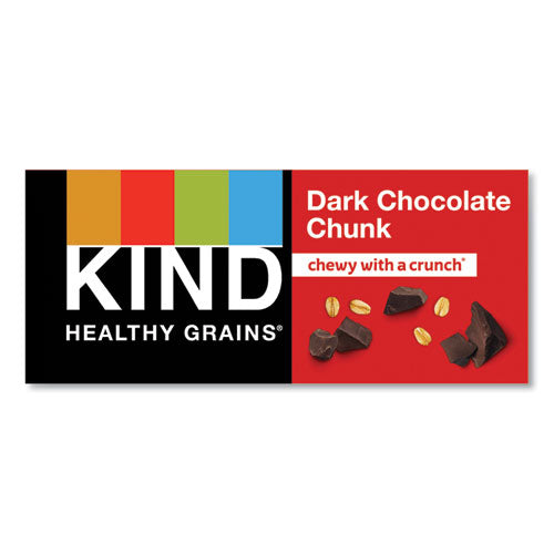 KIND - Healthy Grains Bar, Dark Chocolate Chunk, 1.2 oz, 12/Box