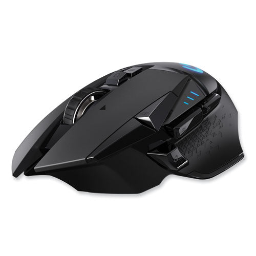 Logitech - G502 LIGHTSPEED Wireless Gaming Mouse, 2.4 GHz Frequency/33 ft Wireless Range, Right Hand Use, Black