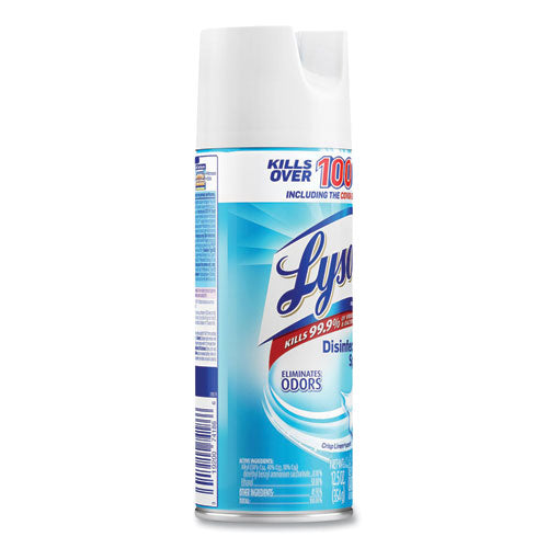 Lysol - Disinfectant Spray, Crisp Linen Scent, 12.5 oz Aerosol Spray