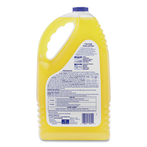 Lysol - Clean and Fresh Multi-Surface Disinfectant Cleaner, Sparkling Lemon and Sunflower Essence, 144 oz Bottle