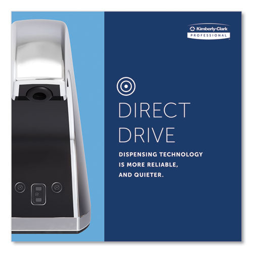 Kimberly-Clark - Touchless Counter Mount Skin Care Dispenser, 1.5 L, 2.12 x 4.25 x 5.56, Chrome