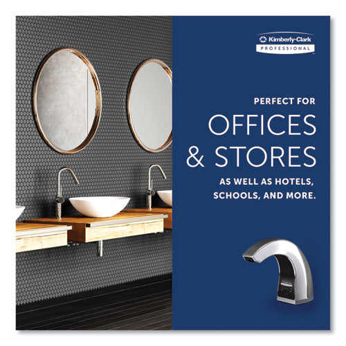 Kimberly-Clark - Touchless Counter Mount Skin Care Dispenser, 1.5 L, 2.12 x 4.25 x 5.56, Chrome