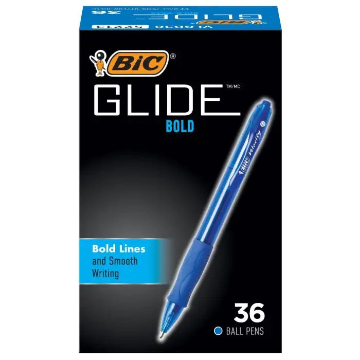 BIC -  Glide Bold Retractable Ball Pen