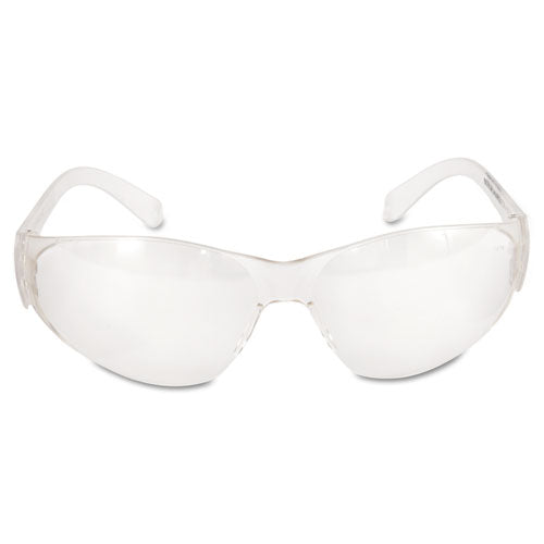 MCR Safety - Checklite Safety Glasses, Clear Frame, Clear Lens