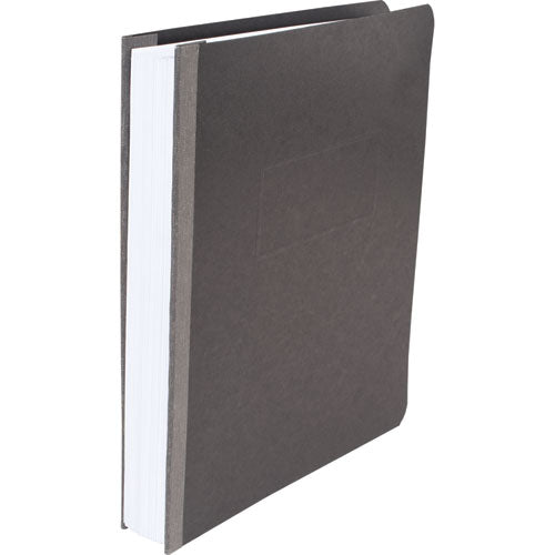 Acco - Pressboard Report Cover with Tyvek Reinforced Hinge, Two-Piece Prong Fastener, 3" Capacity, 8.5 x 11, Black/Black