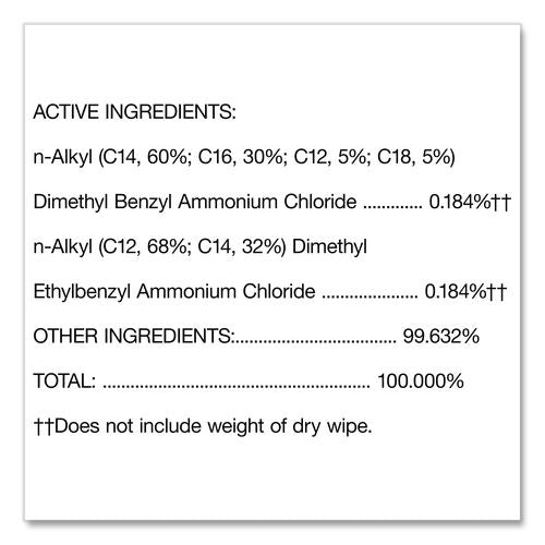 Clorox - Disinfecting Wipes, 1-Ply, 7 x 8, Fresh Scent/Citrus Blend, White, 35/Canister, 3 Canisters/Pack