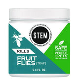 SC Johnson - STEM Fruit Flies Trap, 5.4 oz Jar, 8/Carton
