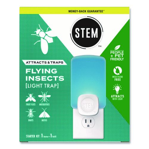 SC Johnson - STEM Light Trap, with Refill, 4/Carton