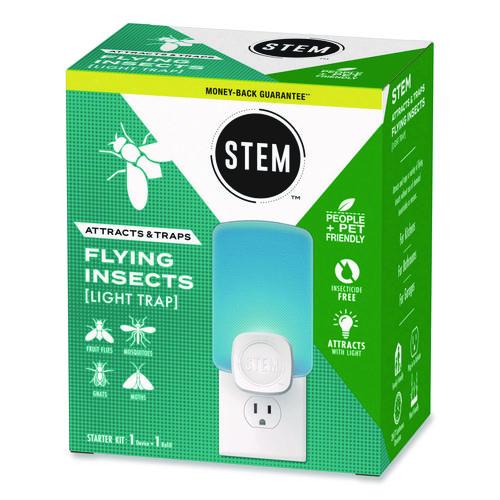 SC Johnson - STEM Light Trap, with Refill, 4/Carton