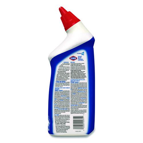 Clorox - Clorox Pro Toilet Bowl Cleaner with Bleach, Fresh Scent, 24 oz Bottle, 12/Carton