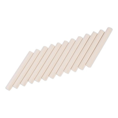 Crayola - Nontoxic Anti-Dust Chalk, 3" x 0.31" Diameter, White, 12 Sticks/Box