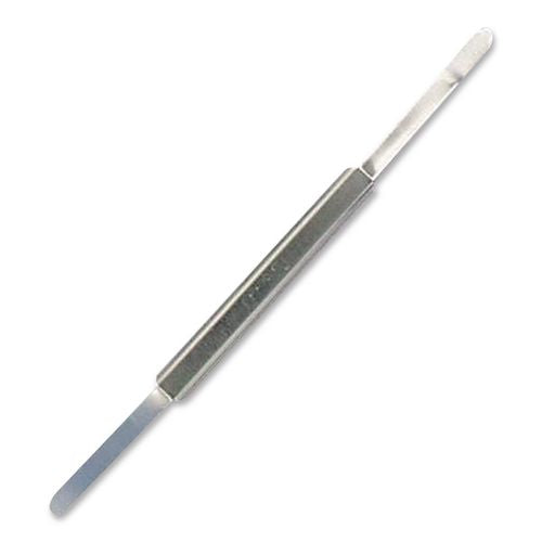 Acco - Premium Two-Prong Fastener Bases, 2" Capacity, 2.75" Center to Center, Silver, 100/Box