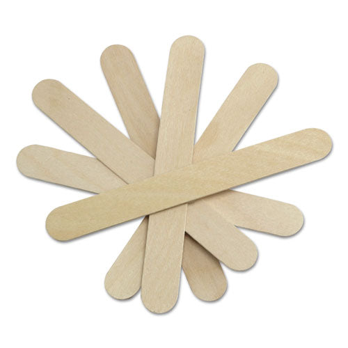 Medline - Sterile Tongue Depressors, Wood, 6" Long, 100/Box