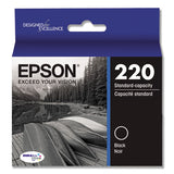 EPSON - T220120-S (220) DURABrite Ultra Ink, 175 Page-Yield, Black