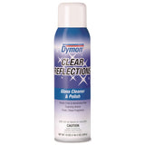 Dymon - Clear Reflections Mirror and Glass Cleaner, 20 oz Aerosol Spray, 12/Carton