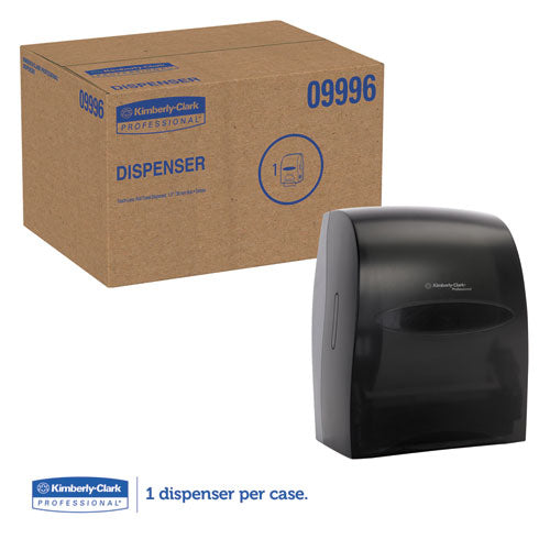 Kimberly-Clark - Sanitouch Hard Roll Towel Dispenser, 12.63 x 10.2 x 16.13, Smoke