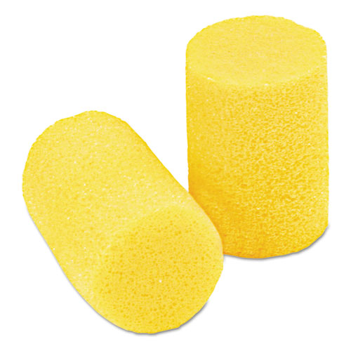 3M - E-A-R Classic Earplugs, Pillow Paks, Cordless, PVC Foam, Yellow, 200 Pairs/Box