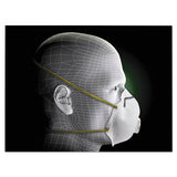 3M - Particulate Respirator w/Cool Flow Exhalation Valve, Standard Size, 10/Box