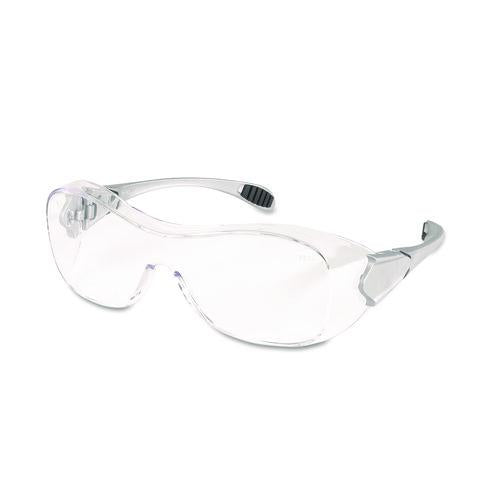MCR Safety - Law Over the Glasses Safety Glasses, Clear Anti-Fog Lens