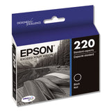 EPSON - T220120-S (220) DURABrite Ultra Ink, 175 Page-Yield, Black