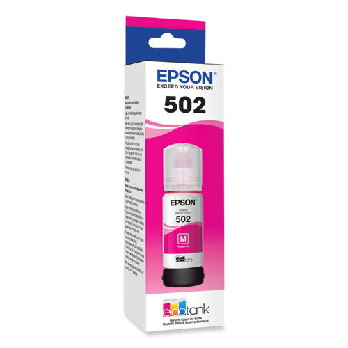EPSON - T502320-S (502) Ink, 6,000 Page-Yield, Magenta