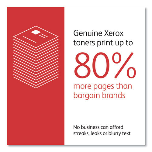 Xerox - 106R01597 High-Yield Toner, 3,000 Page-Yield, Black