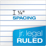 TOPS - The Legal Pad" Ruled Perforated Pads, Narrow Rule, 50 White 5 x 8 Sheets, Dozen