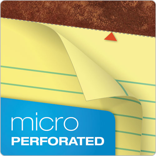 TOPS - The Legal Pad" Ruled Perforated Pads, Narrow Rule, (50) Canary-Yellow 5 x 8 Sheets, Dozen