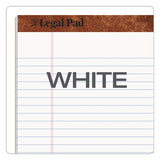 TOPS - The Legal Pad" Ruled Perforated Pads, Wide/Legal Rule, (50) White 8.5 x 11.75 Sheets, Dozen