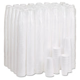 Dart - Foam Drink Cups, 16 oz, White, 25/Bag, 40 Bags/Carton