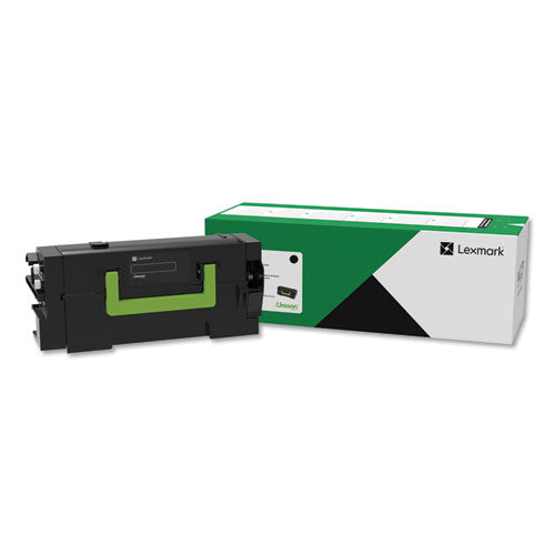 Lexmark - 58D1H00 High-Yield Toner, 15,000 Page-Yield, Black