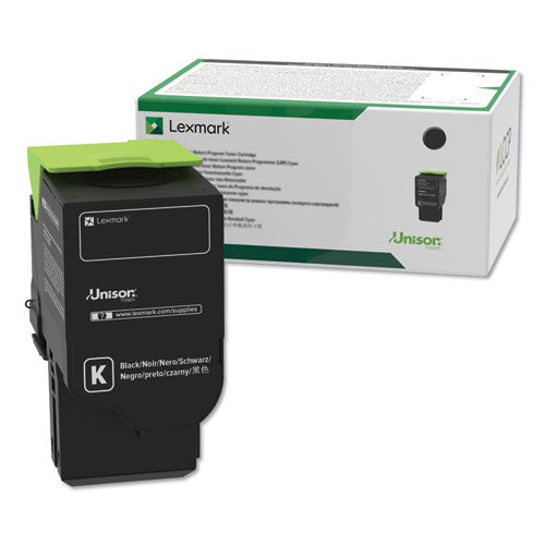 Lexmark - C231HK0 Return Program High-Yield Toner, 3,000 Page-Yield, Black