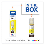 EPSON - T502420-S (502) Ink, 6,000 Page-Yield, Yellow