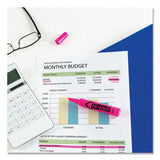 Avery - HI-LITER Desk-Style Highlighters, Fluorescent Pink Ink, Chisel Tip, Pink/Black Barrel, Dozen