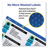 Avery - Shipping Labels w/ TrueBlock Technology, Laser Printers, 2 x 4, White, 10/Sheet, 100 Sheets/Box