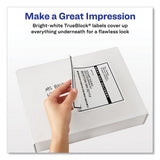 Avery - Shipping Labels w/ TrueBlock Technology, Laser Printers, 2 x 4, White, 10/Sheet, 100 Sheets/Box