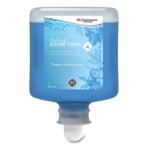 SC Johnson - Refresh Foaming Hand Soap Manual Cartridge Refill, Fresh Apple Scent, 1 L, 6/Carton