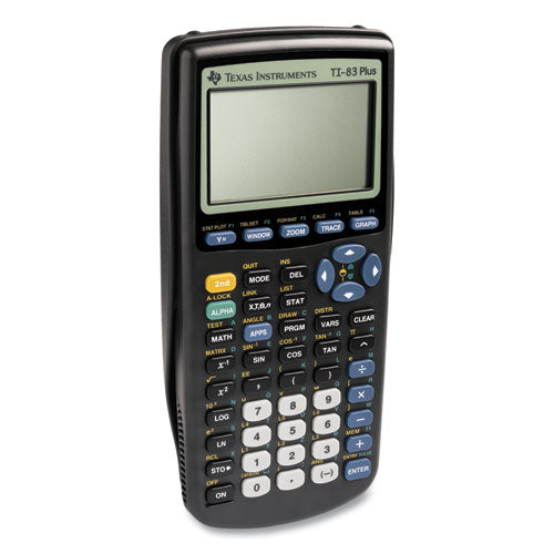Texas Instruments - TI-83Plus Programmable Graphing Calculator, 10-Digit LCD