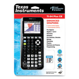 Texas Instruments - TI-84 Plus CE Programmable Color Graphing Calculator, 10-Digit LCD, Black