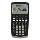 Texas Instruments - BAIIPlus Financial Calculator, 10-Digit LCD