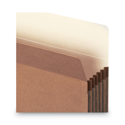 Smead - Redrope Drop Front File Pockets, 5.25" Expansion, Letter Size, Redrope, 10/Box